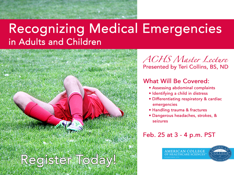 Recognizing Medical Emergencies in Adults and Children