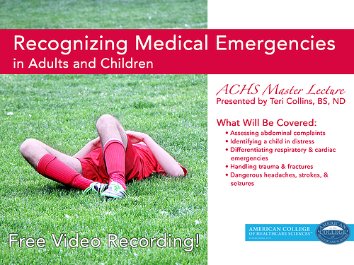 Recognizing Medical Emergencies