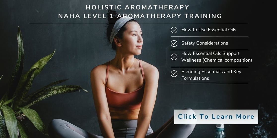 Holistic Aromatherapy - NAHA Level 1 Aromatherapy Training 1200 x 600