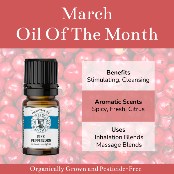 March Oil of the Month Pink Peppercorn