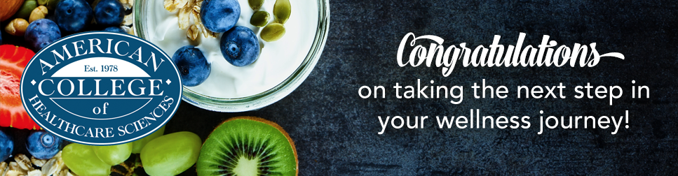 holistic nutrition landing page header